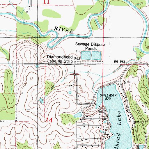 Topographic Map of Pioneer School, IA