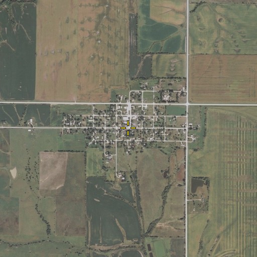 Aerial/Satellite Image of Weldon, IA