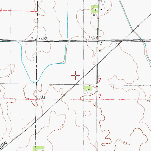 Topographic Map of Nuel (historical), IA