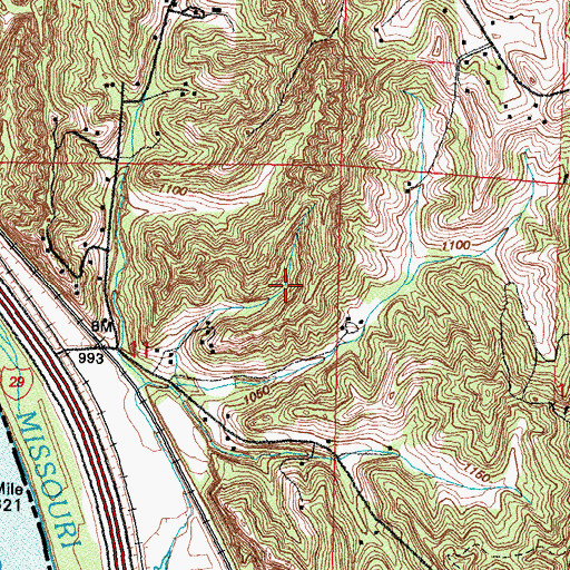 Topographic Map of Township of Lake, IA