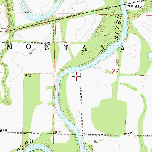 Topographic Map of Timber Hill, KS