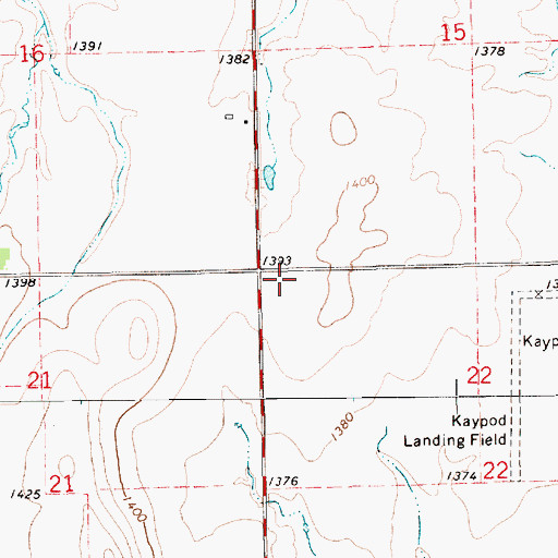 Topographic Map of Township 5, KS