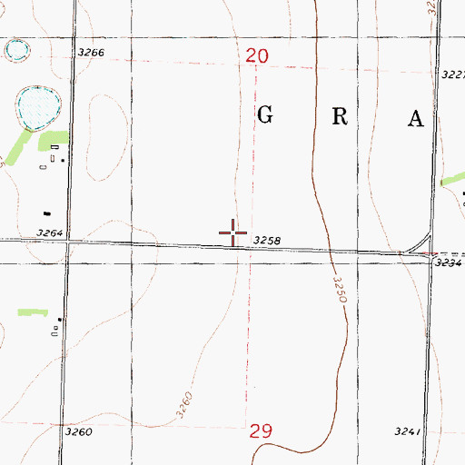 Topographic Map of Ilion School (historical), KS
