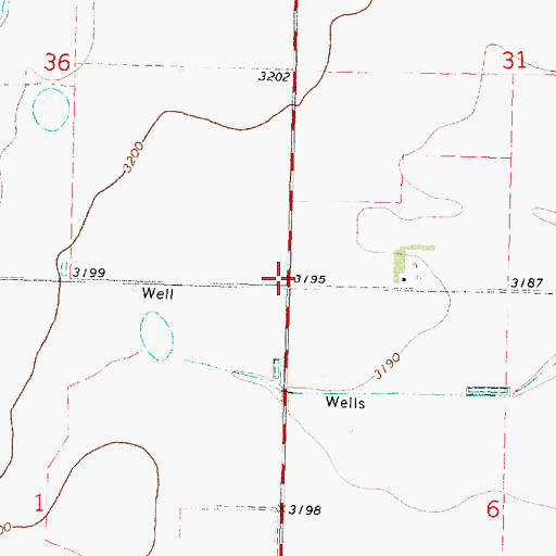 Topographic Map of Township of Summers, KS