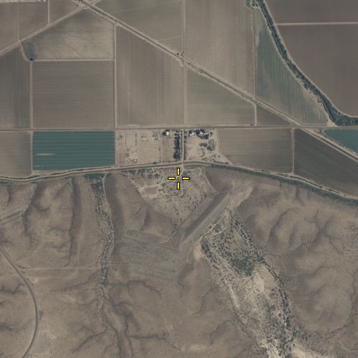Aerial/Satellite Image of Foote Draw, AZ