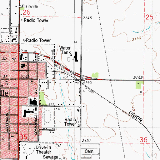 Topographic Map of Township 11, KS