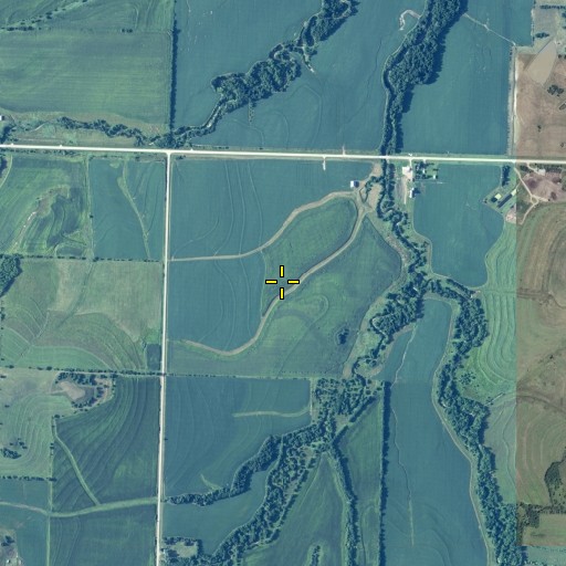 Aerial/Satellite Image of Spring Creek, NE