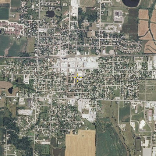 Aerial/Satellite Image of Sabetha, KS