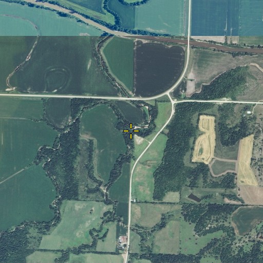 Aerial/Satellite Image of Rock Creek, NE