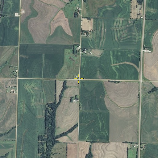 Aerial/Satellite Image of Union School, KS