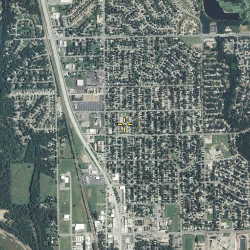 Aerial/Satellite Image of Pleasantview Elementary School, KS