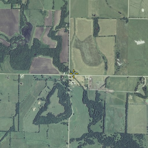Aerial/Satellite Image of Berlin, KS
