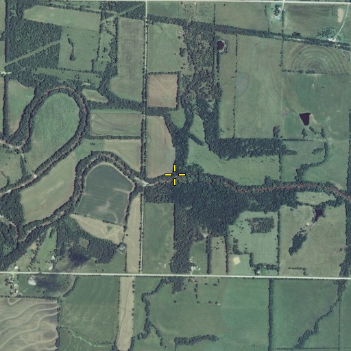 Aerial/Satellite Image of Robinson Branch, KS
