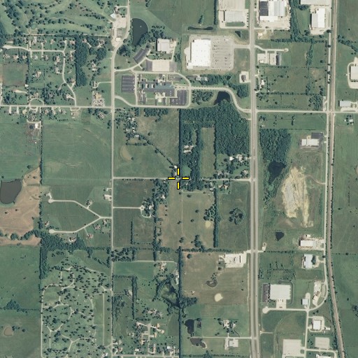 Aerial/Satellite Image of York School, KS