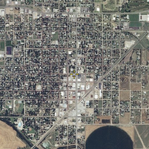 Aerial/Satellite Image of Larned, KS