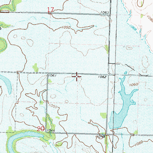 Topographic Map of Township of California (historical), KS