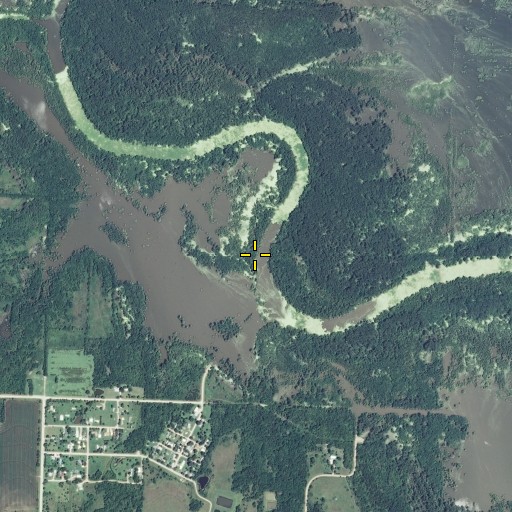 Aerial/Satellite Image of Jacobs Creek, KS