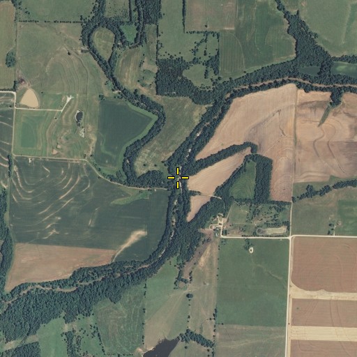 Aerial/Satellite Image of Fish Creek, KS