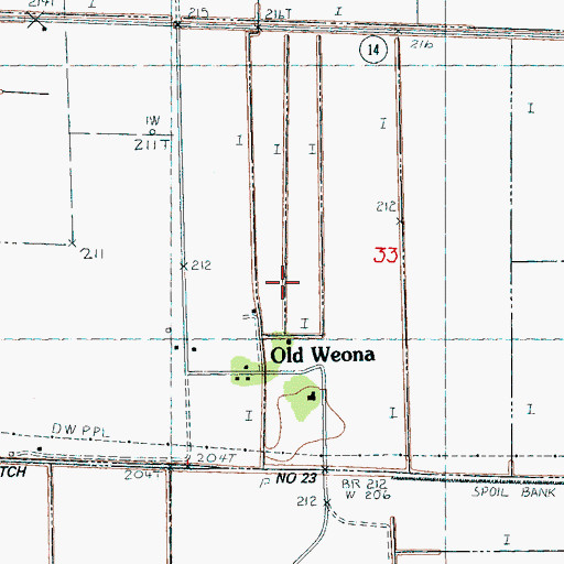 Topographic Map of Chudy Grove Church, AR