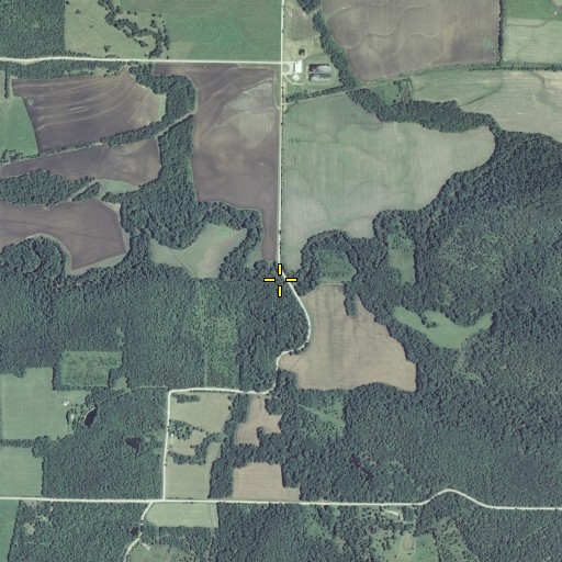 Aerial/Satellite Image of Buck Creek, KS