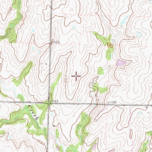 Topographic Map of Township of Douglas, KS