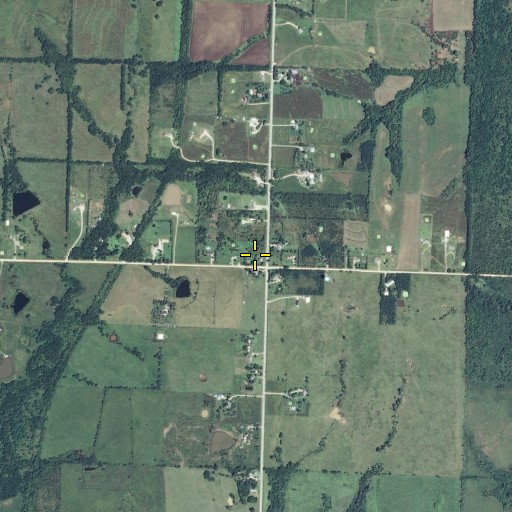 Aerial/Satellite Image of South Hoyt School, KS