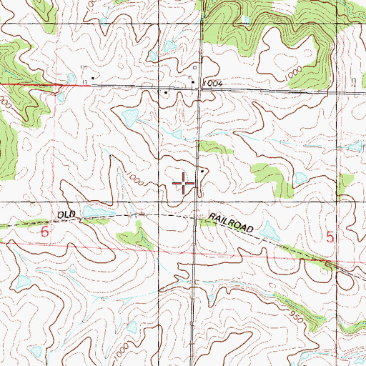 Topographic Map of Star School, KS