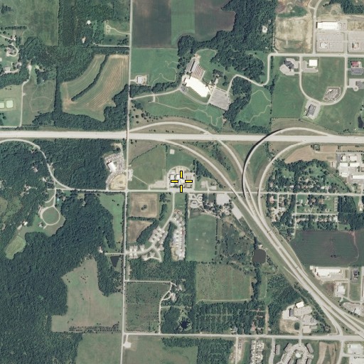 Aerial/Satellite Image of Wanamaker Elementary School, KS