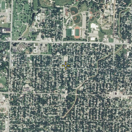 Aerial/Satellite Image of Gage Elementary School (historical), KS