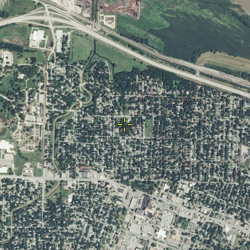 Aerial/Satellite Image of Edgewood Park, KS