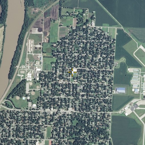 Aerial/Satellite Image of Lundgren Elementary School, KS