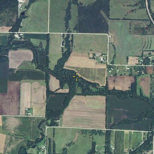 Aerial/Satellite Image of Towhead Creek, KS