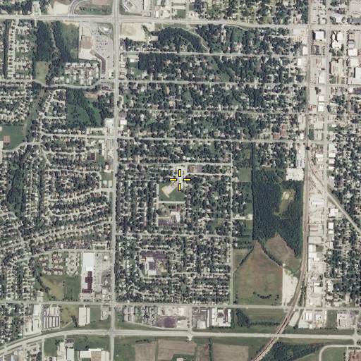 Aerial/Satellite Image of Westview Elementary School, KS