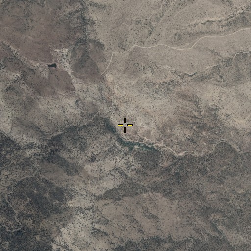 Aerial/Satellite Image of Fourmile Springs, AZ
