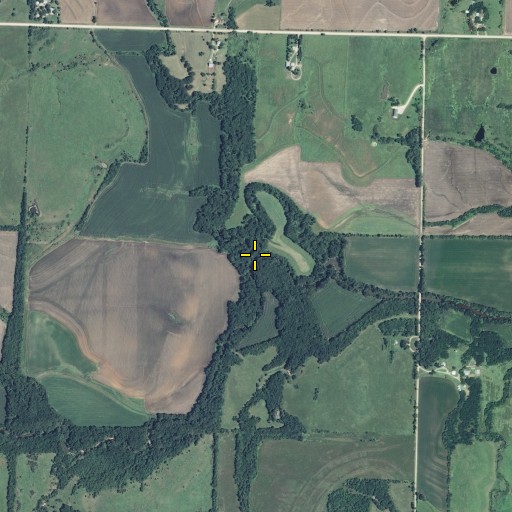 Aerial/Satellite Image of Jersey Creek, KS