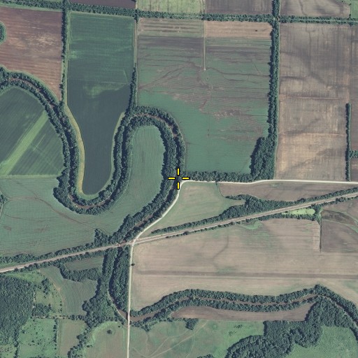 Aerial/Satellite Image of Lost Creek, KS