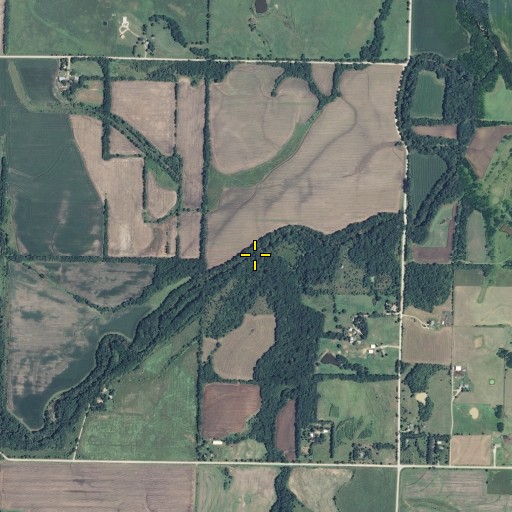 Aerial/Satellite Image of Armstrong Branch, KS