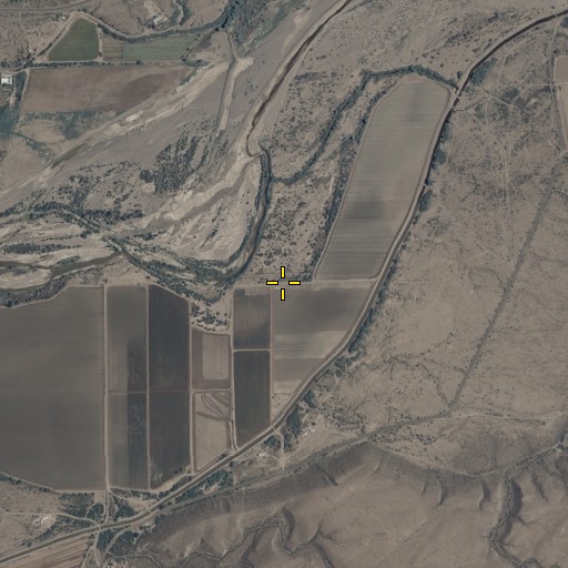 Aerial/Satellite Image of Fourness Canal, AZ