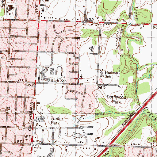 Topographic Map of Apostolic Church of Jesus Christ, KS