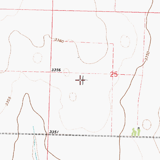 Topographic Map of High Plains, KS