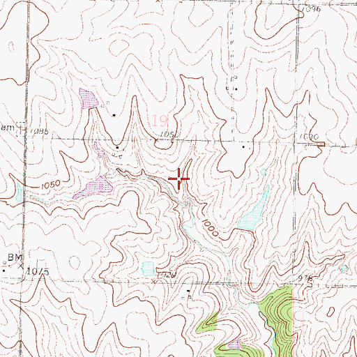 Topographic Map of Good Intent, KS