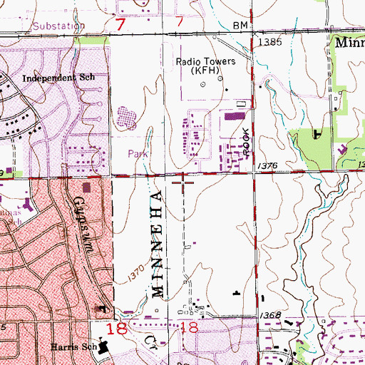 Topographic Map of Reformation Lutheran Church, KS