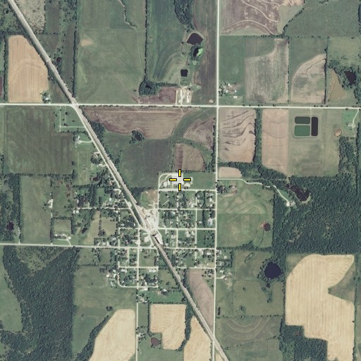 Aerial/Satellite Image of Fontana Elementary School, KS