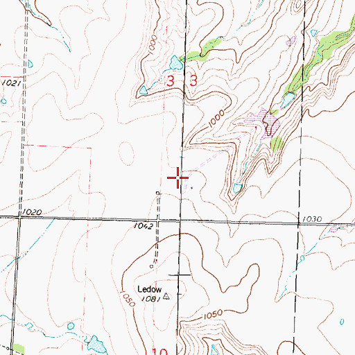 Topographic Map of Derby Grade School, KS