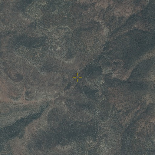Aerial/Satellite Image of Fox Spring, AZ