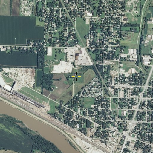 Aerial/Satellite Image of KDVV-FM (Topeka), KS