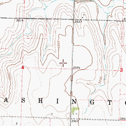 Topographic Map of KSKS-FM (Goodland), KS