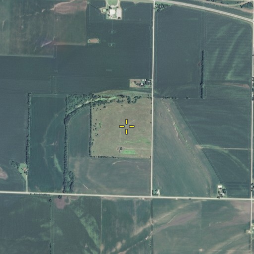 Aerial/Satellite Image of WIBW-AM (Topeka), KS