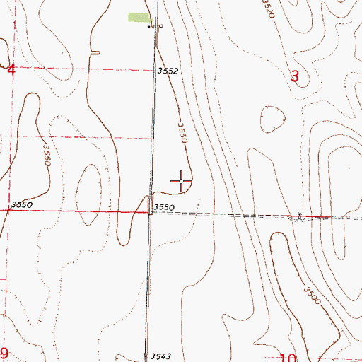 Topographic Map of KLOE-TV (Goodland), KS