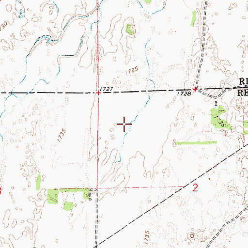 Topographic Map of Black Marsh (historical), KS